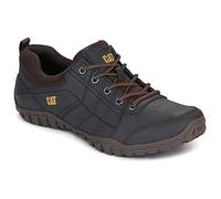 Calzado Cat: Zapatos Instruct para Hombre, Hechos de Gamuza con Forro de Malla, duraderos, Suaves y Transpirables con Control de olores, Ligeros y Flexibles para un Soporte Diario, café - 8