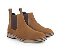 Catesby Sweeney - Botas de gamuza para hombre, ligeras, duraderas, para hombre, coñac, 42 2/3 EU