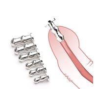Catéter de acero inoxidable, varilla uretral hueca, dilatador para hombres, estimulación uretral, tapón para pene, tapón uretral, masaje de próstata, agrandamiento del pene(12mm)
