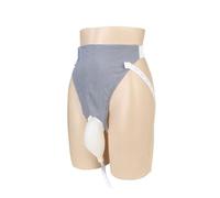 Catéter externo para hombre, porta pipí para urinario con colector de orina de silicona con 2 bolsas para catéter para orina (Men Grey)