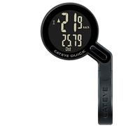 Cat Eye Computadora Quick Podómetro Ciclismo Unisex Adulto, Negro (Negro), Talla Única