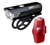 CatEye AMPP 200/Viz 100 - Juego de Luces, Color Negro