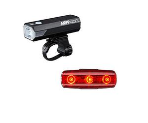 CATEYE AMPP 400/RAPID Micro - Juego de Luces LED de Seguridad (400 lúmenes, 400 lúmenes), Color Negro