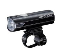 CatEye AMPP 500S - Luces delanteras LED superbrillantes para bicicleta, tecnología OptiCube, clasificación IPX4 impermeable, soporte FlexTight de fácil ajuste, luz recargable por USB, luces delanteras