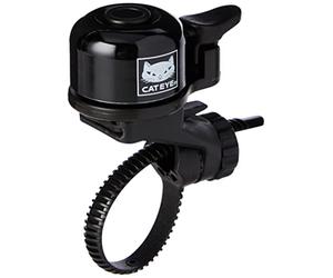 Cateye Bike Bell - Timbre de Ciclismo, Color Negro