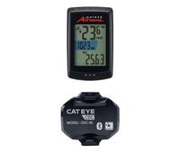 CatEye GPS de Aire con Sensor de cadencia: GPS habilitado con Seguimiento de cadencia para Datos completos, Color Negro