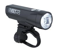 CATEYE Luz delantera GVolt 45 LED con aprobación StVZO negro 45 Lux