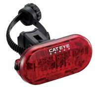 CatEye - Luz roja para Bicicleta, IPX6, Resistente al Agua, Soporte para Manillar, 1 Ajuste