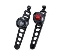 CatEye Orb Front & Rear Polished Black Light Set 2025