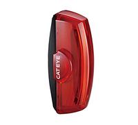 CatEye Rapid X2 - Luces y reflectores Traseros para Ciclismo, Color Negro, Unisex, Rapid X2 Rear, Negro