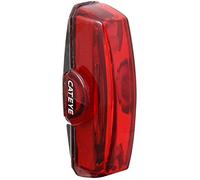 CatEye Rapid X2 - Luces y reflectores Traseros para Ciclismo, Color Negro, Unisex, Rapid X2 Rear RC, Rojo