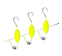Catfish Rig con 3 anzuelos reversibles - Freshwater Catfishs Bait, Heavy Duty Mounts | Pre-Mounted Circular Hook Mount, Bottom Fishing Tackle Bait Line, Catfish Mounting Kit