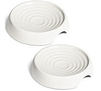 CatGuru Cuencos para Gatos, Cuenco de Comida para Gatos sin estrés, Alivia la Fatiga del Bigote, Cuenco Ancho para Gatos, Cuencos Antideslizantes para Comida para Gatos, Plato Poco Profundo para