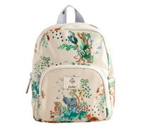 Cath Kidston Mochila 'Great Ormond Street' crema / azul oscuro / marrón / esmeralda One Size crema / azul oscuro / marrón / esmeralda