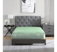 Cathay Home Sábana Bajera de Franela Afelpada tamaño Queen, Felpa ultrasuave y Gruesa, no Hace Bolitas, Calidez acogedora para Todas Las Estaciones, sábana Bajera de Bolsillo Profundo de 12 Pulgadas