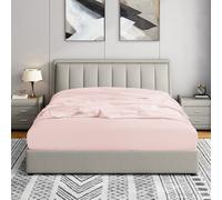 Cathay Home Sheet Full ajustada - Hoja de bolsillo estndar de doble cepillado ultra suave - Wrinkle & Fade Resistente - 14 """" SOLO PODILLO ESTN