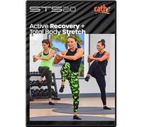 Cathe DVD de entrenamiento de recuperación activa STS 2.0 + DVD de ejercicio de estiramiento corporal total para mujeres y hombres