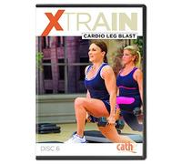 Cathe Friedrich XTrain Cardio Leg Blast Lower Body Workout DVD For Women - Build, Sculpt and Tone Your Legs, Thighs, Butt, Hips, and Glutes