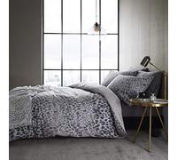 Catherine Lanfield Animal - Juego de Cama (135 x 200 + 80 x 80 cm), Color Gris