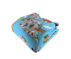 Catherine Lansfield Animal Adventures - Colcha 240 x 220 cm