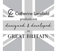 Catherine Lansfield Colcha Acolchada con Lentejuelas de 240 x 260 cm, Color Gris Plateado