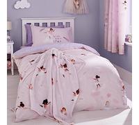 Catherine Lansfield Dancing Fairies - Manta de Forro Polar (130 x 170 cm), Color Rosa