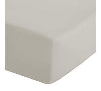 Catherine Lansfield Easy Iron Percale Ajustable, Poliéster y algodón, Crema, Tamaño superking, Super King (sábana Bajera)