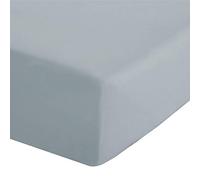 Catherine Lansfield Easy Iron Percale King - Sábana Bajera Ajustable Extra Profunda con Huevo de Pato