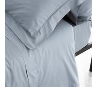 Catherine Lansfield Fantasy Sateen Blue Juego de Sábanas Cama 150-240x280 + 2 Almohadas 50x85