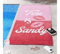 Catherine Lansfield Fine and Sandy par de Toallas de Playa
