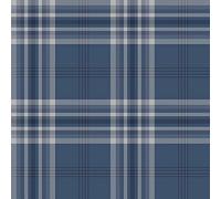 Catherine Lansfield Kelso - Papel pintado a cuadros, color azul marino