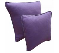 Catherine Lansfield Lilac Fleece Cushion Cover 50x50