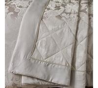 Catherine Lansfield Opulent Jacquard - Colcha (240 x 260 cm), Color Dorado champán