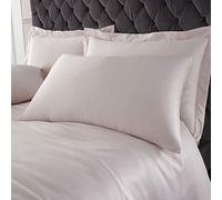 Catherine Lansfield Par de Fundas de Almohada estándar de satén Suave y Sedoso