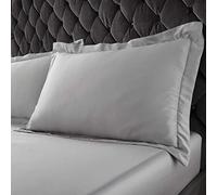 Catherine Lansfield Par de Fundas de Almohada Oxford de satén Suave y sedosas, Color