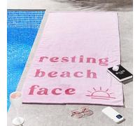 Catherine Lansfield Resting Beach 76X160 - Toalla de Playa (par)