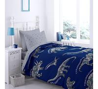 Catherine Lansfield Ropa de Cama Dinobot de 135 x 200 + 80 x 80 cm
