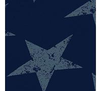 Catherine Lansfield Stars & Stripes Sábana Bajera y Funda de Almohada Blanca 90x200+50x80