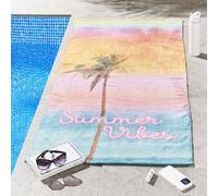 Catherine Lansfield Summer Vibes 76X160 - Toalla de Playa (par)