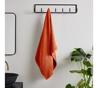 Catherine Lansfield Toalla de baño de algodón de Secado rápido, Color Naranja