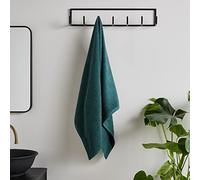 Catherine Lansfield Toalla de baño de algodón de Secado rápido, Color Verde Bosque