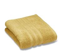 Catherine Lansfield Zero Twist - Toalla de baño, Color Ocre