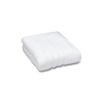 Catherine Lansfield Zero Twist - Toalla de baño grande, algodón, blanco