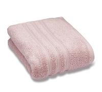 Catherine Lansfield Zero Twist - Toalla de baño grande, algodón, rosa