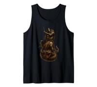 Catholar Templar Knight derrota a la Serpiente Camiseta sin Mangas