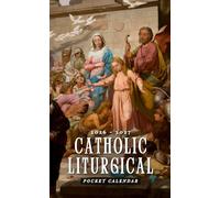 Catholic Feast Day Pocket Calendar 2026 - 2027: Compact 24-Month Planner with Saints’ Days, Feast Highlights, and Inspirational Quotes for Catholic Living | Christ Leaving the Temple