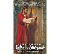 Catholic Liturgical Pocket Calendar 2026 - 2027: 2026-2027 Pocket-Sized Catholic Planner for Prayerful Living and Daily Scheduling | Jesus Knocking at the Door