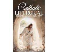 Catholic Liturgical Pocket Calendar 2026 - 2027: A 2-Year Christian Planner with Feasts, Saints' Days, and Monthly Inspirations | He is Risen - Light Style