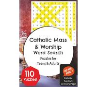 Catholic Mass & Worship Word Search: Puzzles for Teens & Adults