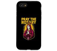 Catholic Pray The Rosary Vintage Mens Surgery Recuperar Carcasa para iPhone SE (2020) / 7/8